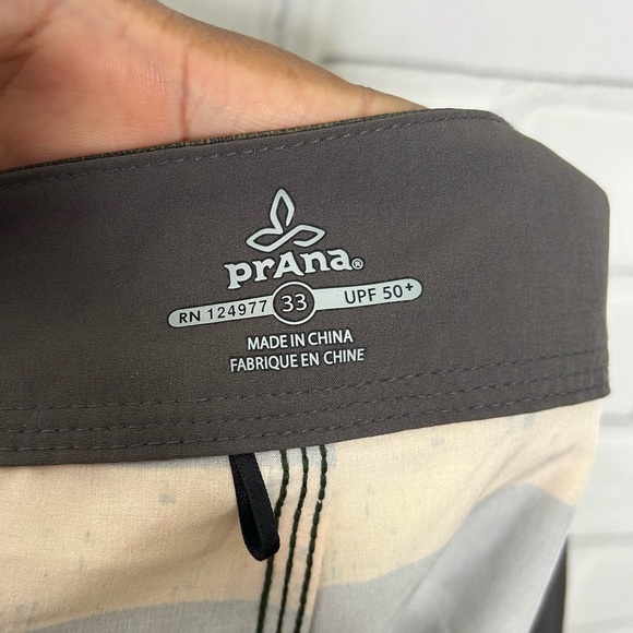 Prana Men's Fenton 10 Inch Boardshort size 33 - Picture 8 of 9